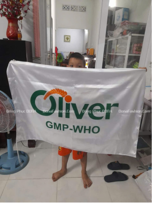 May in cờ công ty Oliver 