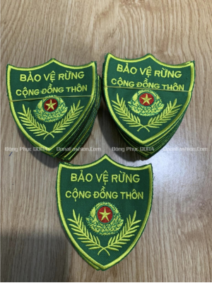 Thêu logo BẢO VỆ RỪNG