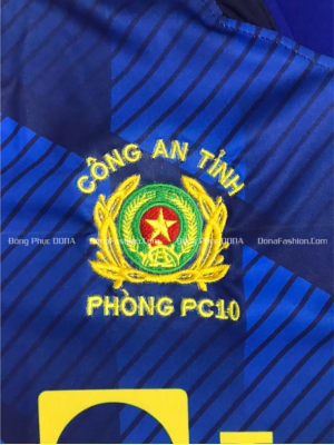 Thêu vi tính logo CÔNG AN