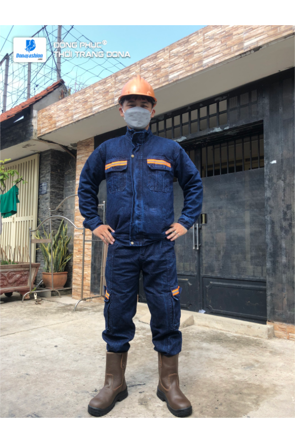 Quần áo Jean thợ hàn J03