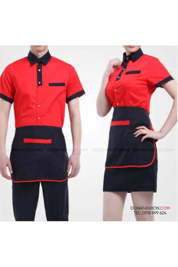 Tạp dề ngắn Mẫu 02